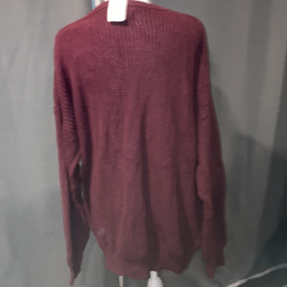 NWT MEN SZ M CARBON SWEATER
